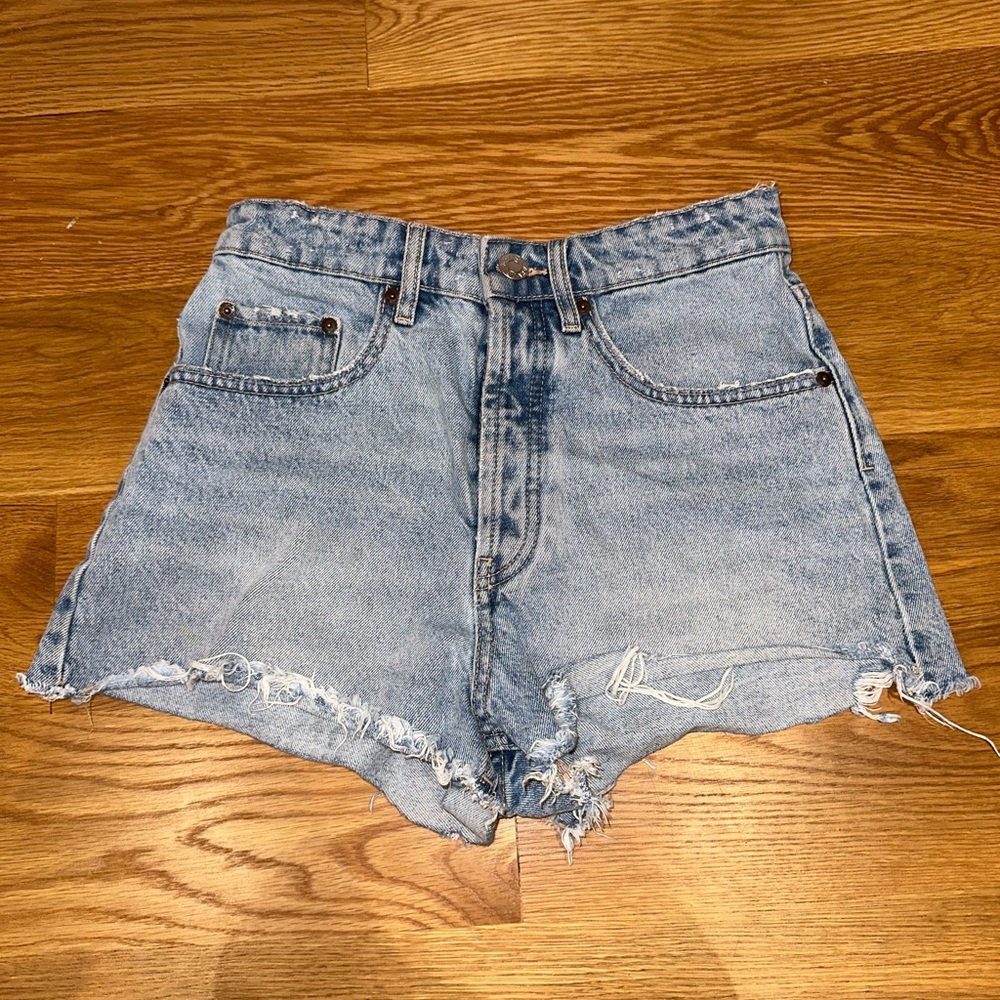Zara Blue Jean Shorts Size 4